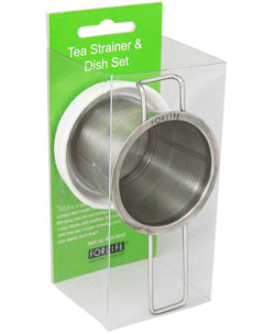 ForLife Tea Strainer and Dish Set