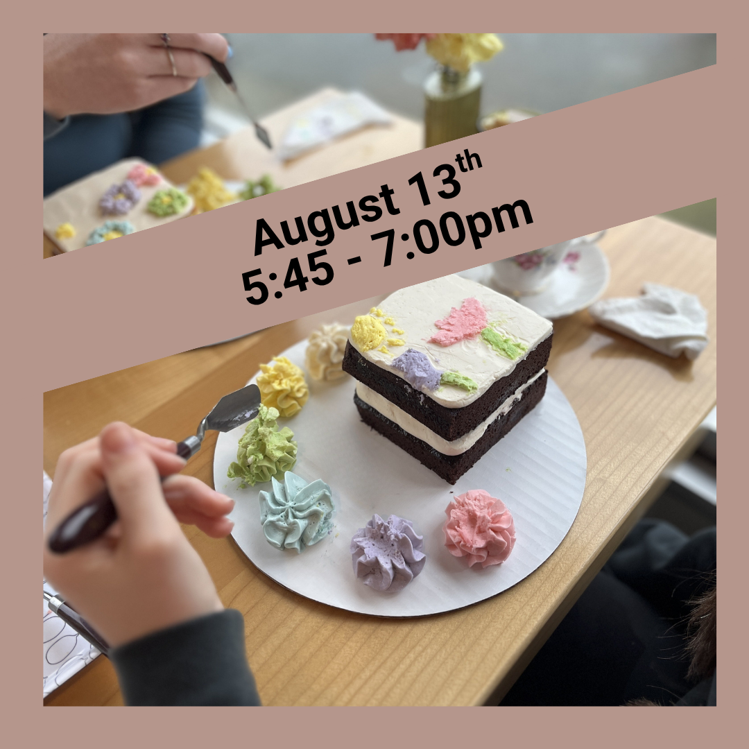 Cake Painting & Tea - August 13th