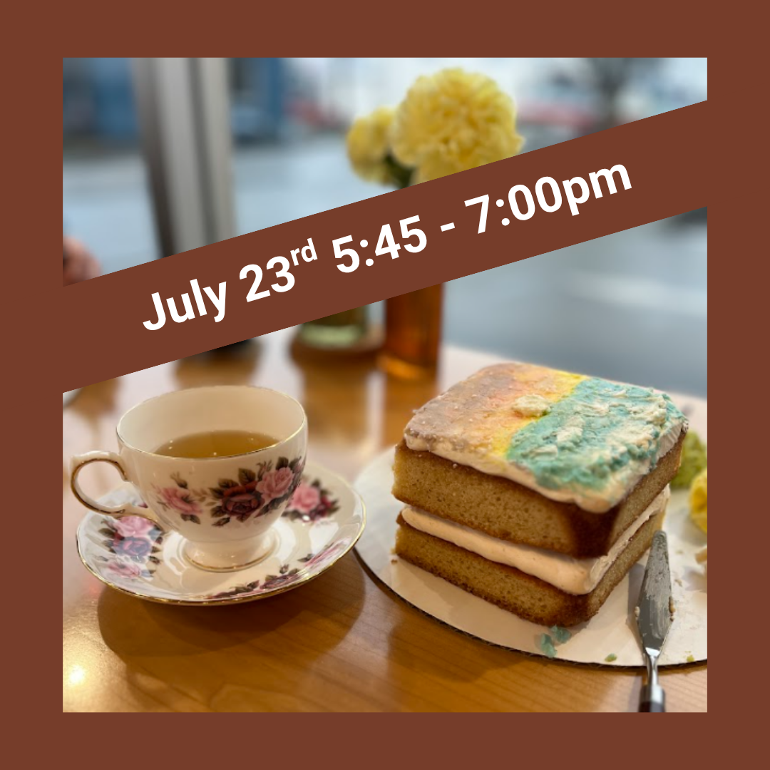 Cake Painting & Tea - July 23rd
