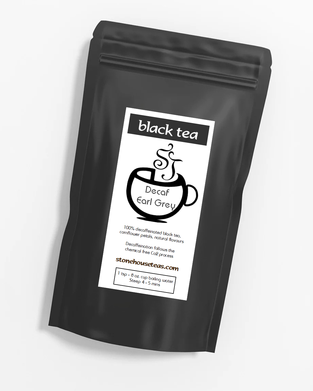 Decaf Earl Grey (black tea)