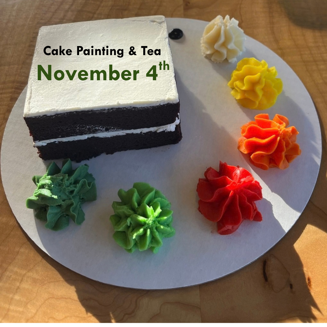 Cake Painting & Tea - Wednesday, November 4th