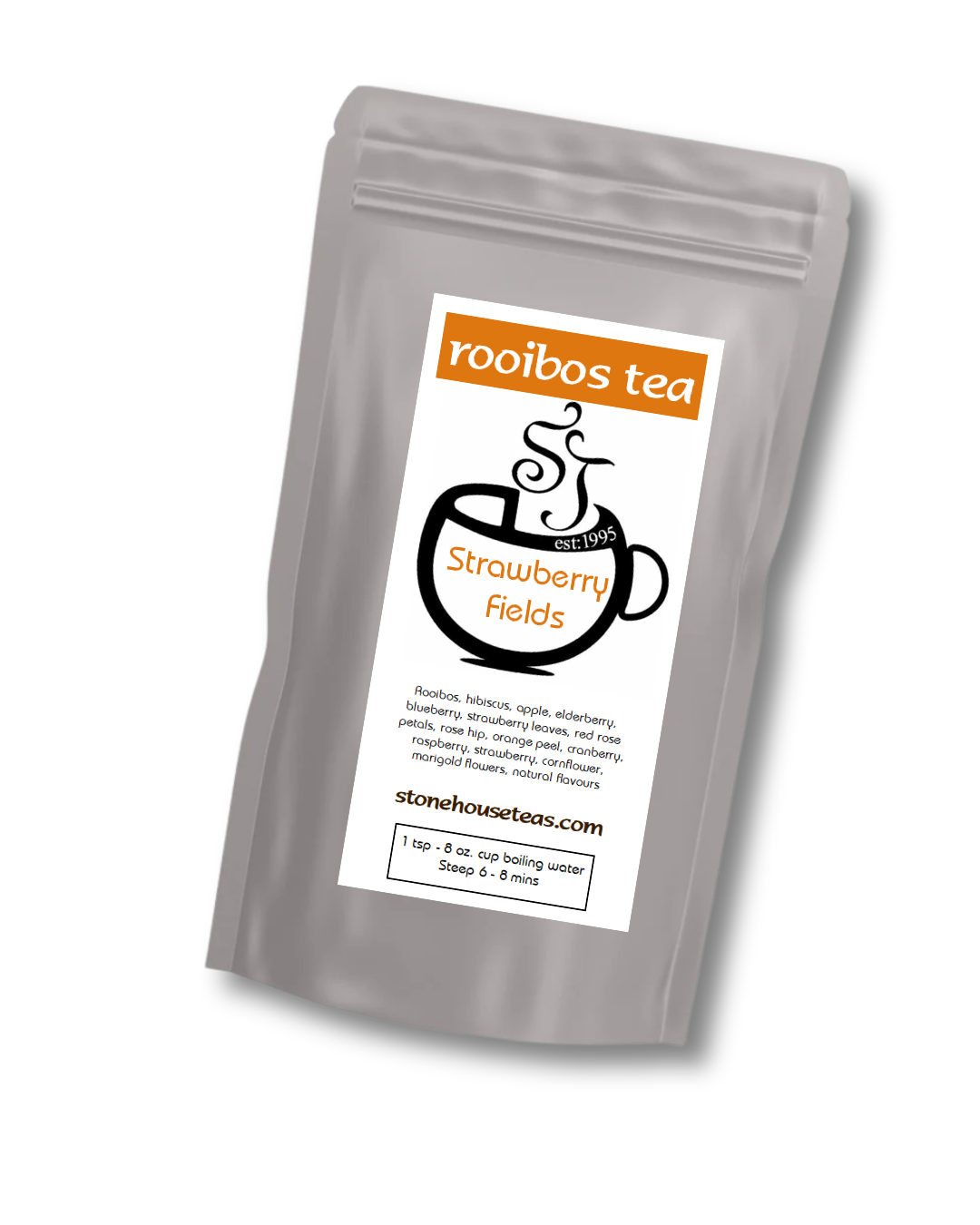 Strawberry Fields (rooibos tea)