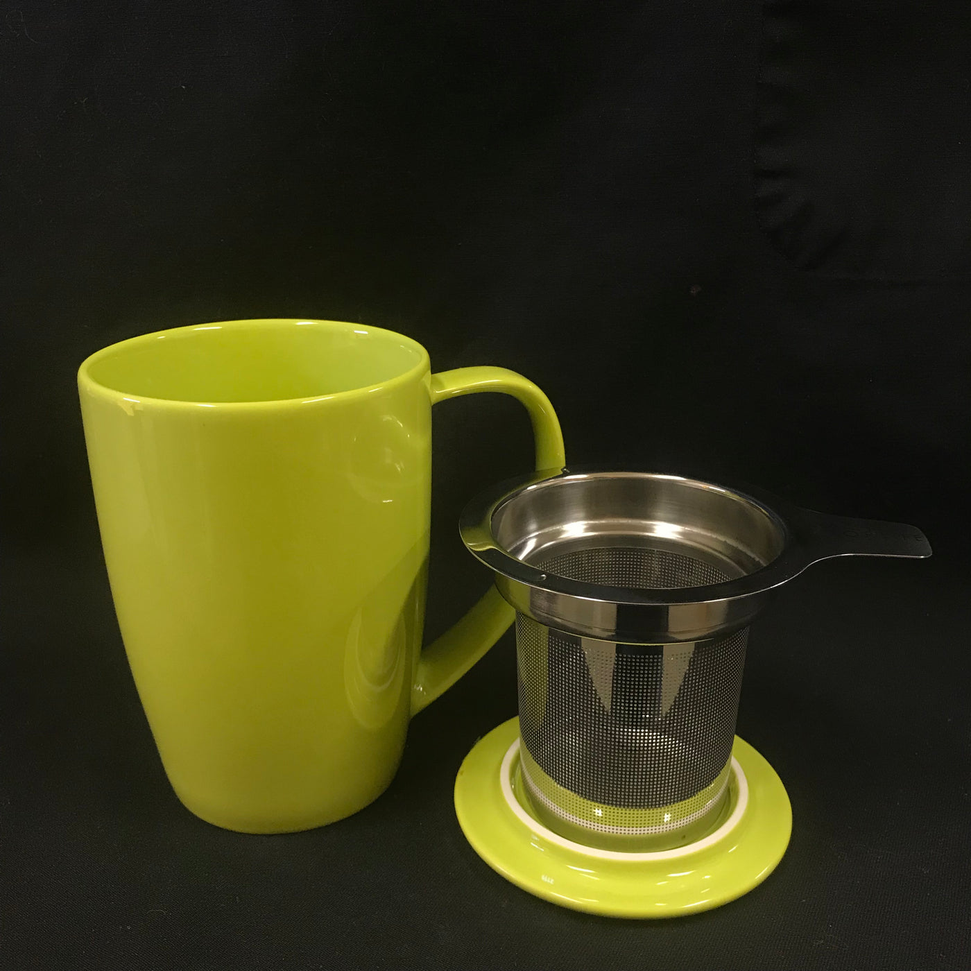 ForLife Tall Mug with infuser and lid- assorted colours
