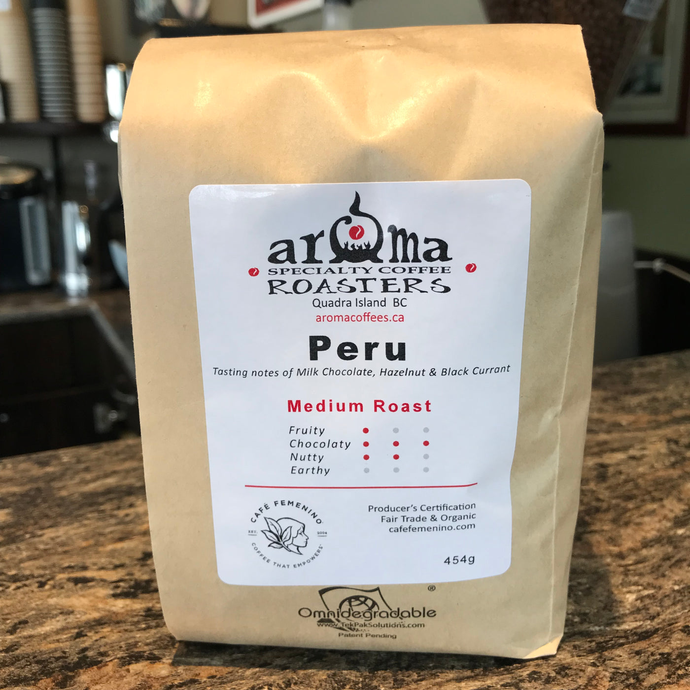 Coffee Beans - Peru medium roast