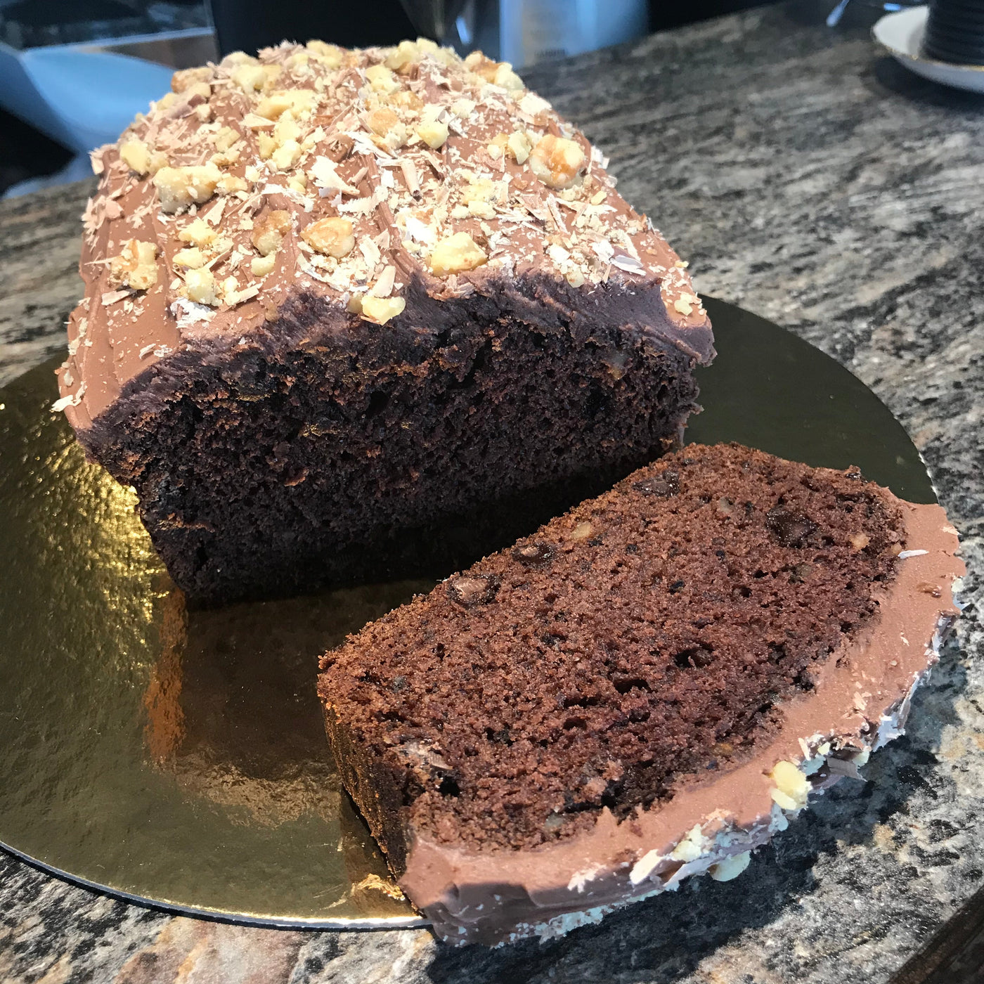 Chocolate Banana Walnut Loaf - 1 day notice required