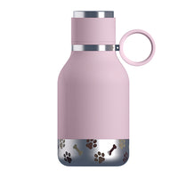 Dog Bowl Water Bottle - pink