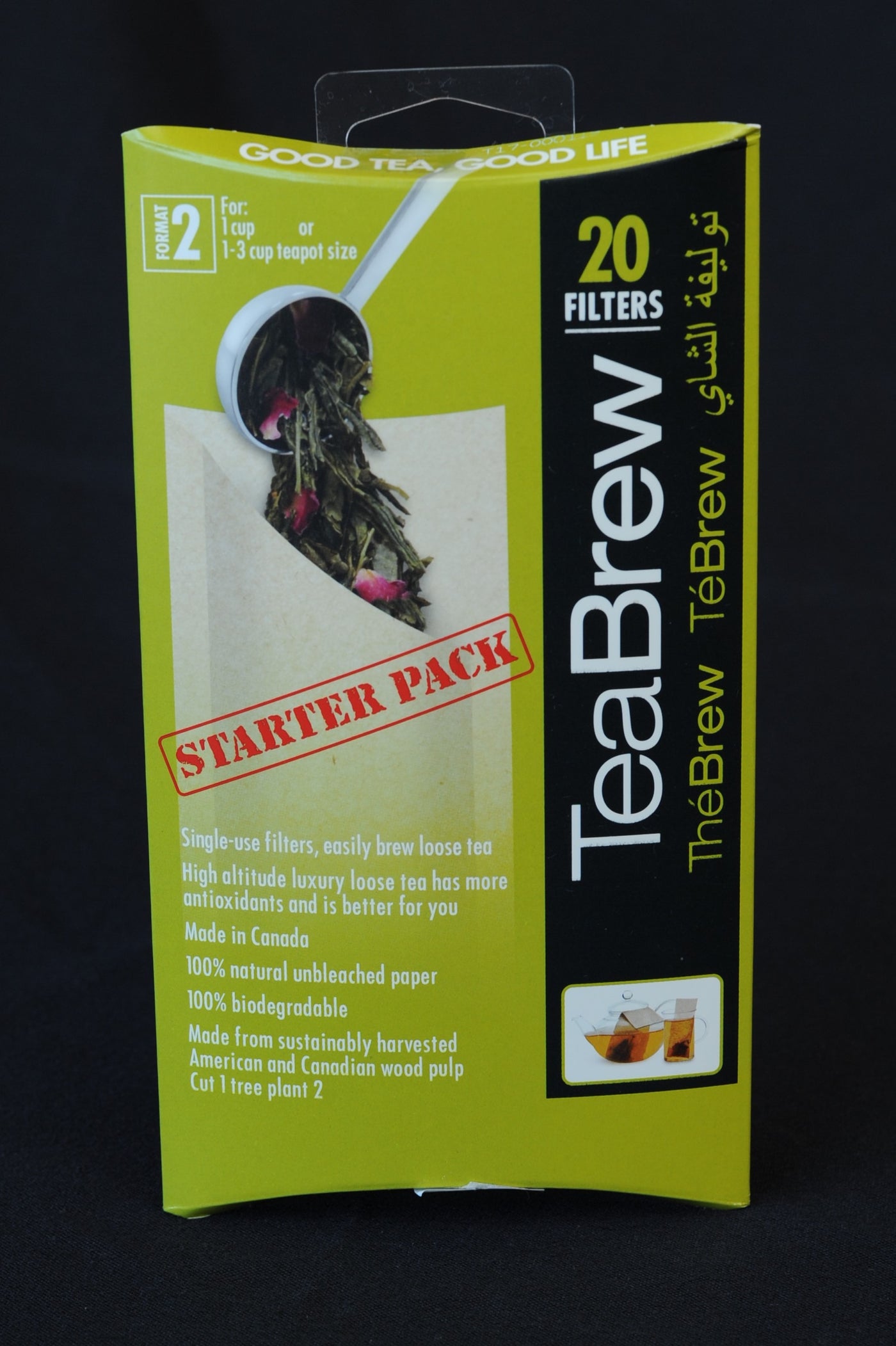 Tea Brew Filters #2 - starter pack