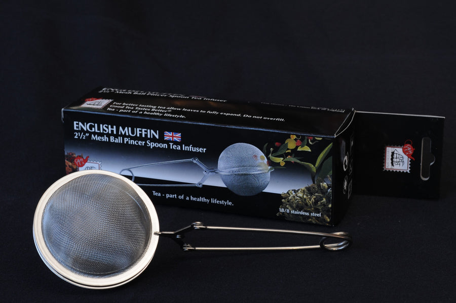 Mesh Ball Pincer Spoon 2 1/2" - Tea Infuser