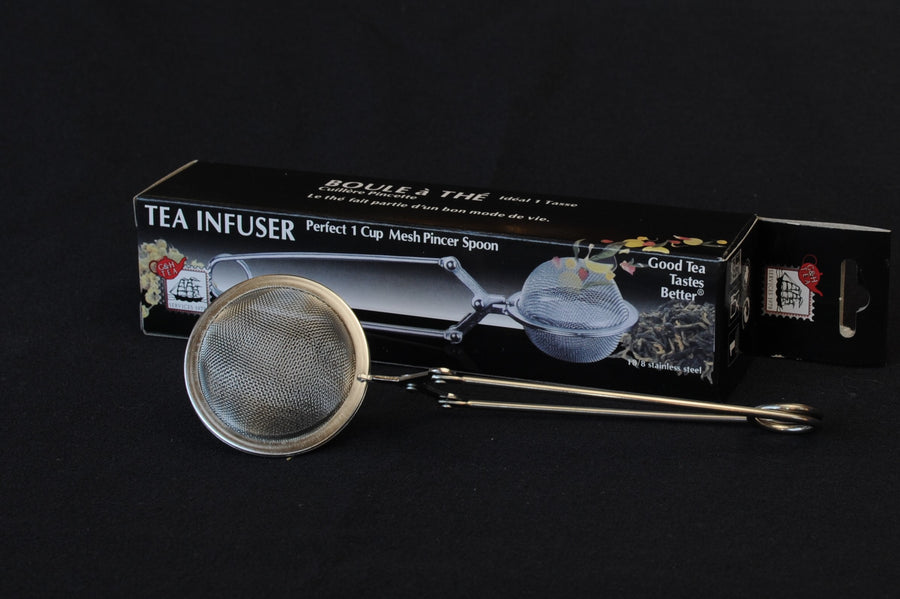 Mesh Ball Pincer Spoon 1 3/4" - Tea Infuser